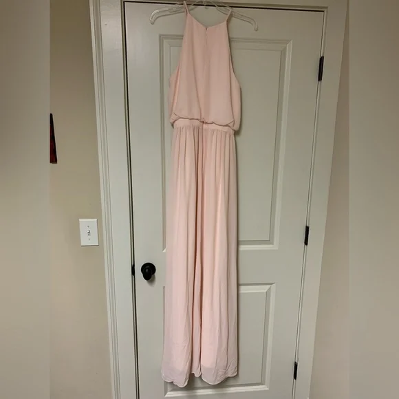 BHLDN | Dresses | Bhldn Blush Pink Bridesmaid Dress Worn Once | Poshmark
